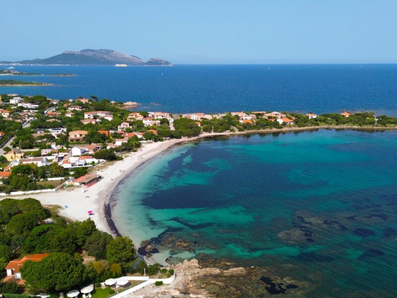 Aerial,Drone,View,Of,Paradise,Beach,With,Turquoise,Water,Of