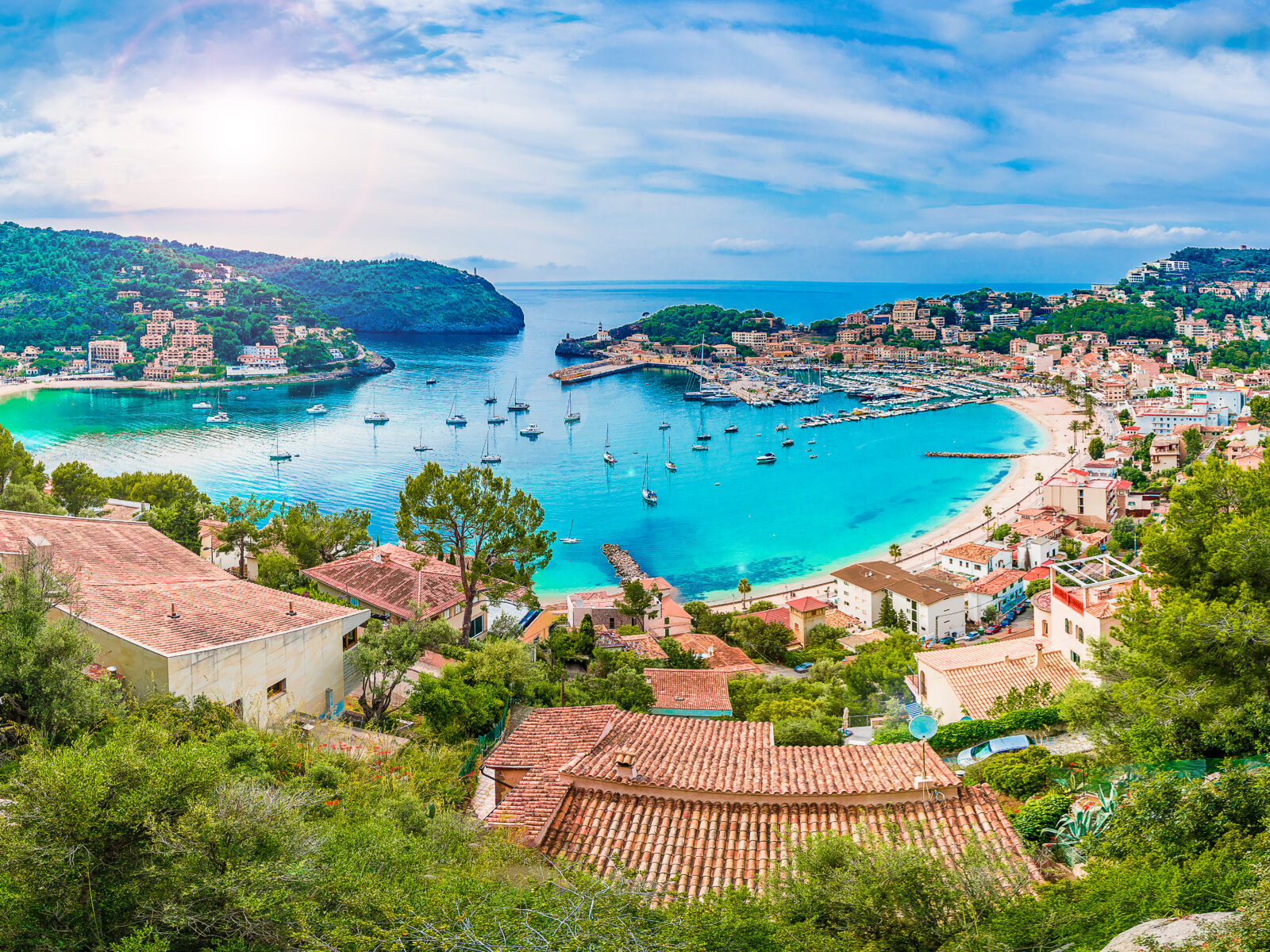 Panoramic,View,Of,Porte,De,Soller,,Palma,Mallorca,,Spain
